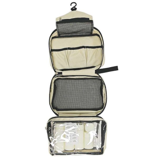 Travel Toiletry Bag for Women Cosmetic Bag with Travel Bottle set - Image 2